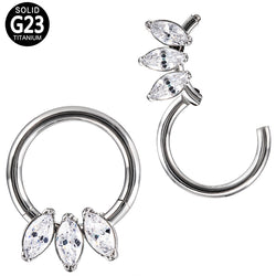 Clicker ring 3 Marquises TB-0609