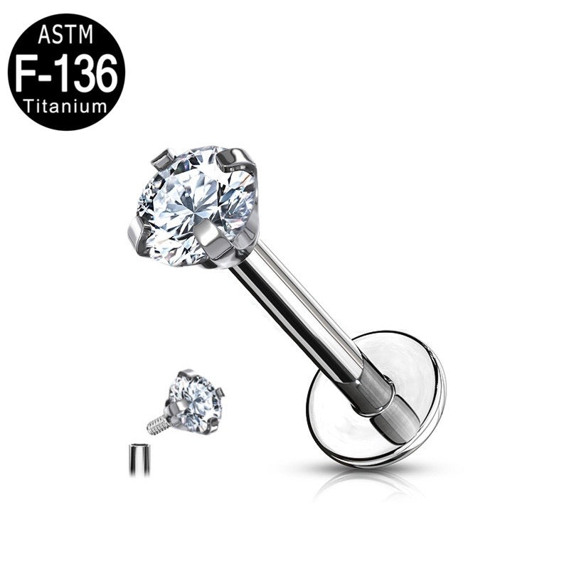 Labret triangle gem TB-0185